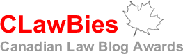 Canadian Law Blog Awards