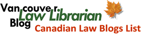 Canadian Law Blogs List